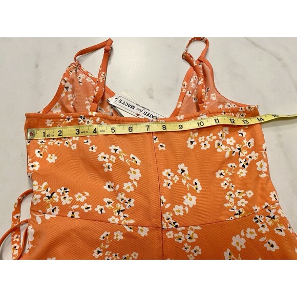 Speechless NWT Coquette Floral Strappy Wrap Sundress With Flounce Resort Cruise - Picture 3 of 6